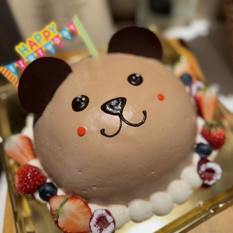 立体動物ケーキ・・・・オーダーケーキサムネイル